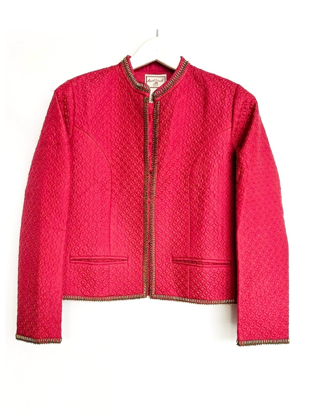 April Cornell SILK quilted jacket